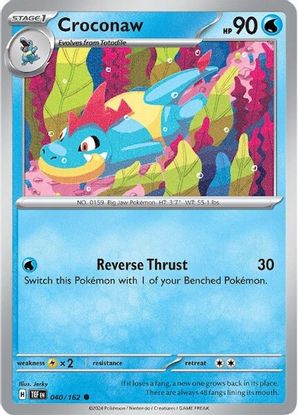 Croconaw 040/162 - Common-Kantocards