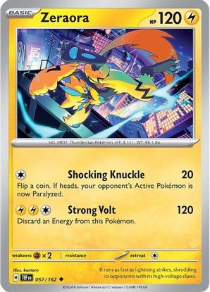Zeraora 057/162 - Uncommon-Kantocards