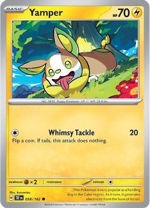 Yamper 058/162 - Common-Kantocards