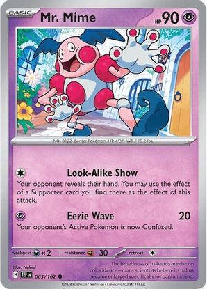 Mr. Mime 063/162 - Common-Kantocards
