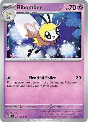 Ribombee 076/162 - Uncommon-Kantocards