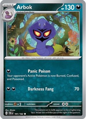 Arbok 101/162 - Common-Kantocards