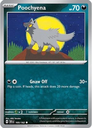 Poochyena 105/162 - Common-Kantocards