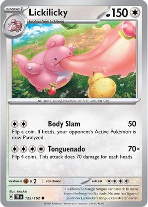 Lickilicky 125/162 - Common-Kantocards