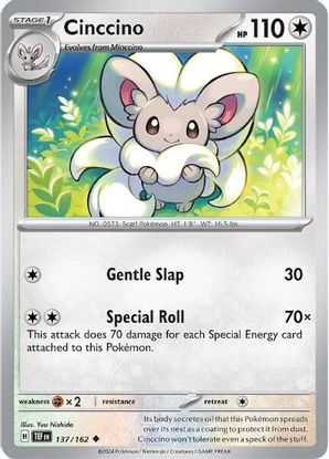 Cinccino 137/162 - Uncommon-Kantocards