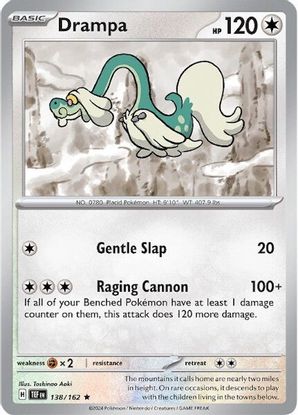 Drampa 138/162 - Rare - Holo-Kantocards