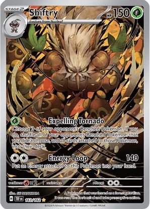Shiftry 163/162 - Illustration Rare-Kantocards
