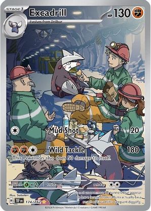 Excadrill 174/162 - Illustration Rare-Kantocards