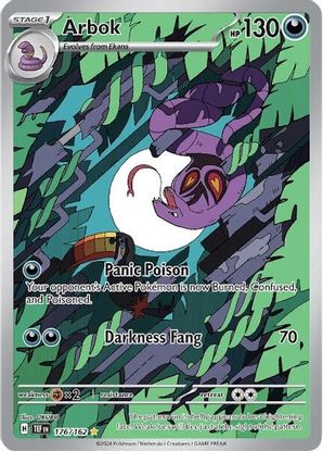 Arbok 176/162 - Illustration Rare-Kantocards