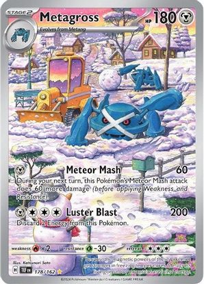 Metagross 178/162 - Illustration Rare-Kantocards