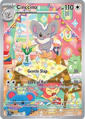Cinccino 183/162 - Illustration Rare-Kantocards