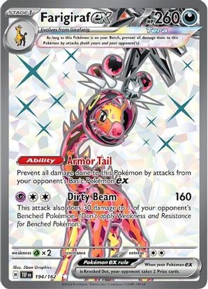 Farigiraf ex 194/162 - Ultra Rare-Kantocards