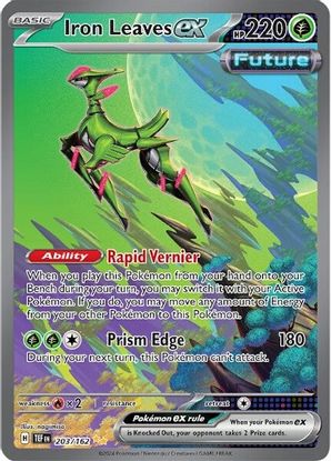 Iron Leaves ex 203/162 - Special Illustration Rare-Kantocards