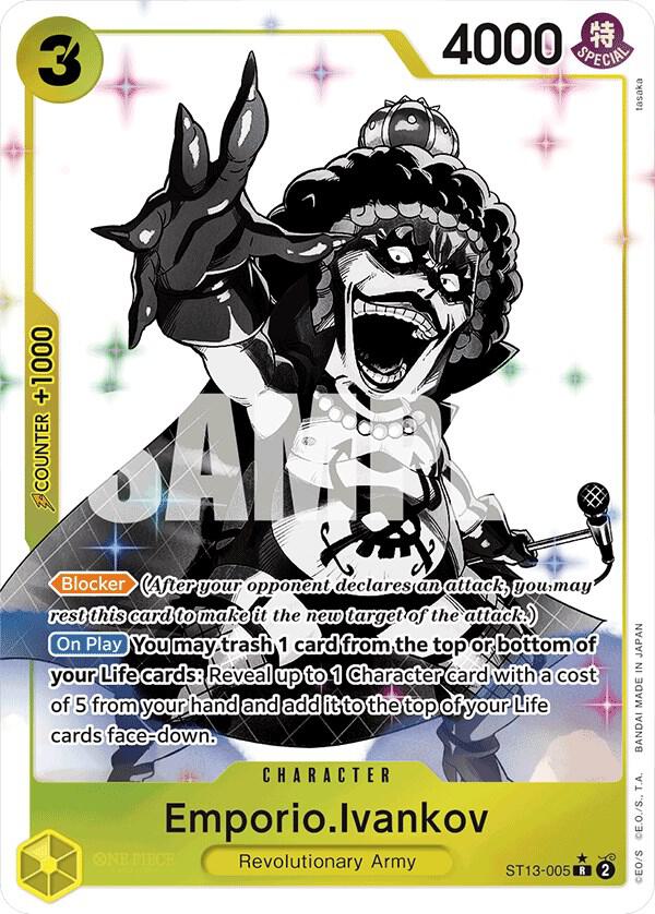 Emporio.Ivankov ST13-005 - Rare - Parallel - Parallel-Kantocards