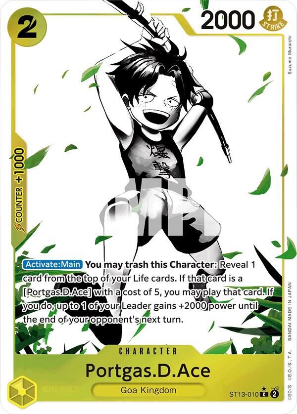 Portgas.D.Ace ST13-010 - Common - Parallel - Parallel-Kantocards