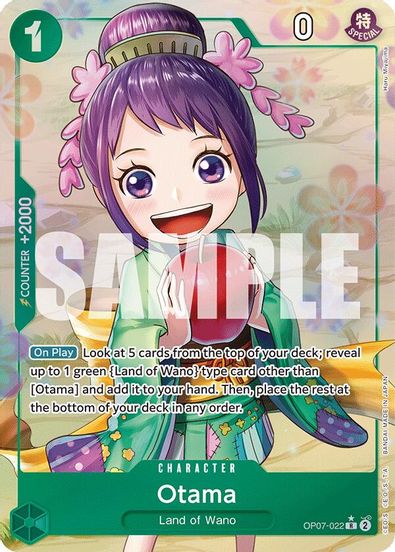 Otama (Parallel) OP07-022 - Rare-Kantocards