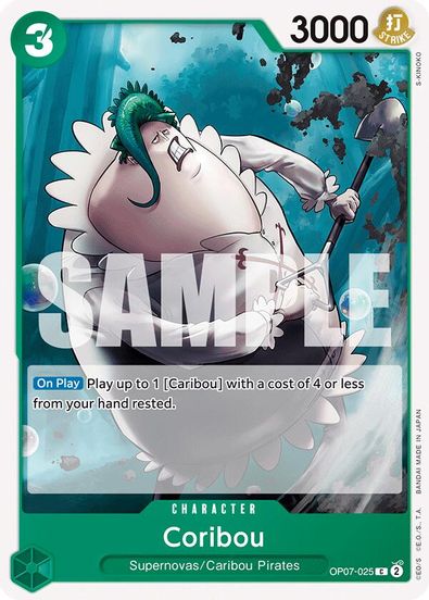 Coribou OP07-025 - Common-Kantocards