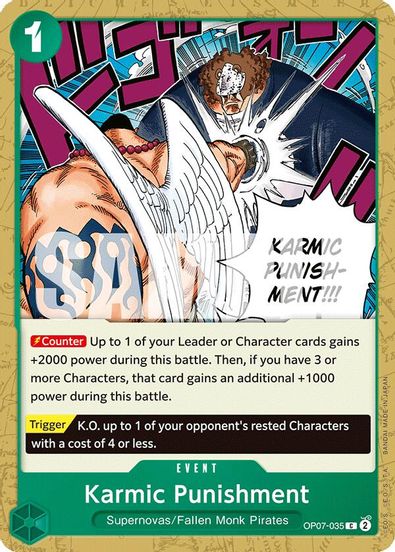 Karmic Punishment OP07-035 - Common-Kantocards