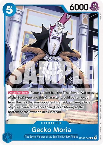 Gecko Moria OP07-042 - Common-Kantocards