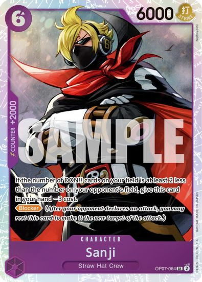 Sanji OP07-064 - Super Rare-Kantocards