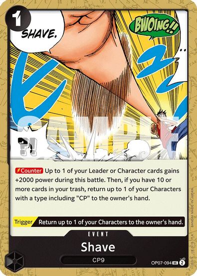 Shave OP07-094 - Uncommon-Kantocards