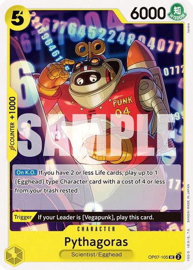Pythagoras OP07-105 - Uncommon-Kantocards