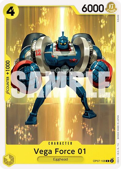 Vega Force 01 OP07-108 - Common-Kantocards
