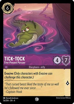 Tick-Tock - Ever-Present Pursuer 56/204 - Common - Cold Foil-Kantocards