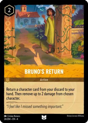 Bruno's Return 26/204 - Uncommon - Cold Foil-Kantocards