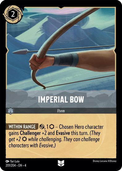 Imperial Bow 201/204 - Uncommon - Cold Foil-Kantocards