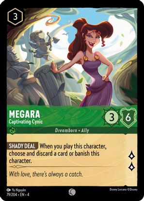 Megara - Captivating Cynic 79/204 - Common-Kantocards