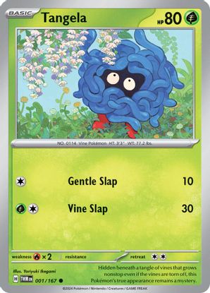 Tangela 001/167 - Common-Kantocards