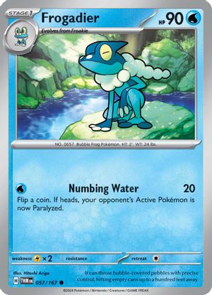 Frogadier 057/167 - Common-Kantocards