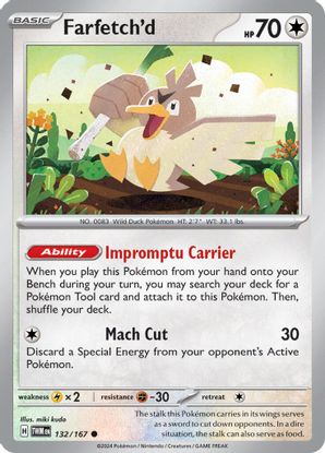 Farfetch'd 132/167 - Common-Kantocards