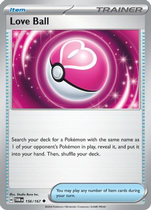 Love Ball 156/167 - Uncommon-Kantocards