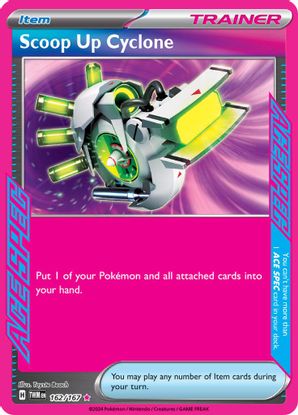 Scoop Up Cyclone 162/167 - ACE SPEC Rare-Kantocards