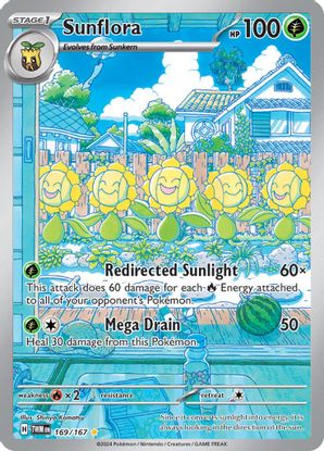 Sunflora 169/167 - Illustration Rare-Kantocards
