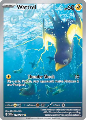 Wattrel - 178/167 Illustration Rare-Kantocards