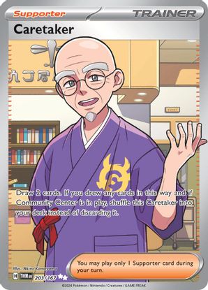 Caretaker - 203/167 Ultra Rare-Kantocards