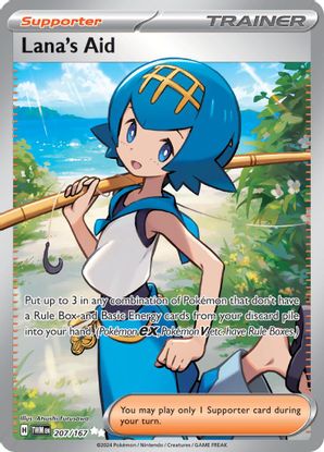 Lana's Aid - 207/167 Ultra Rare-Kantocards