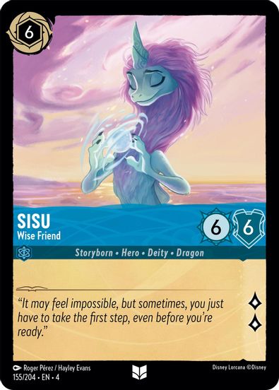 Sisu - Wise Friend 155/204 - Uncommon-Kantocards