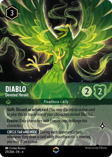 Diablo - Devoted Herald (Enchanted) 211/204-Kantocards