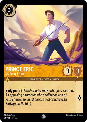 Prince Eric - Seafaring Prince 21/204 - Common-Kantocards