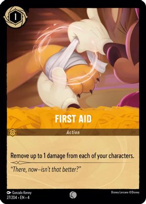 First Aid 27/204 - Common - Cold Foil-Kantocards