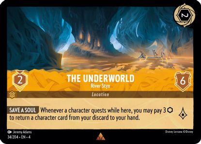 The Underworld - River Styx 34/204 - Rare-Kantocards