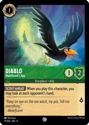 Diablo - Maleficent's Spy 71/204 - Common - Cold Foil-Kantocards