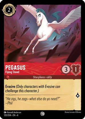 Pegasus - Flying Steed 120/204 - Common-Kantocards
