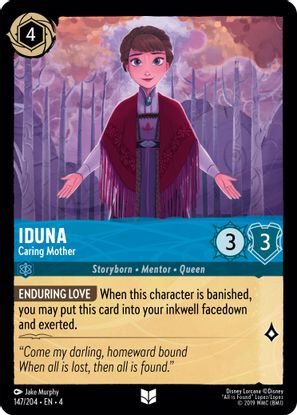 Iduna - Caring Mother 147/204 - Uncommon - Cold Foil-Kantocards