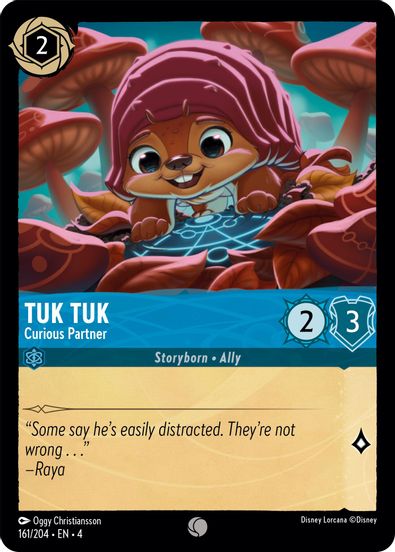 Tuk Tuk - Curious Partner 161/204 - Common-Kantocards
