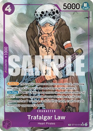Trafalgar Law (TR) ST10-010 - Super Rare-Kantocards